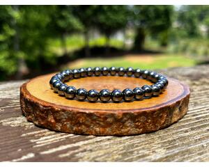 Hematite Bracelet for Negative Energy Protection by Rock My Zen